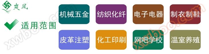 爽风牌负压风机的适用范围