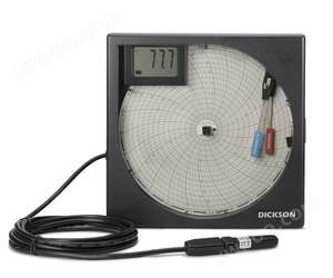TH8P5 8 (203mm) înregistrare de temperatură și umiditate pe hârtie