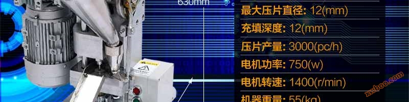 WYP-1.5涡轮式单冲压片机产品描述