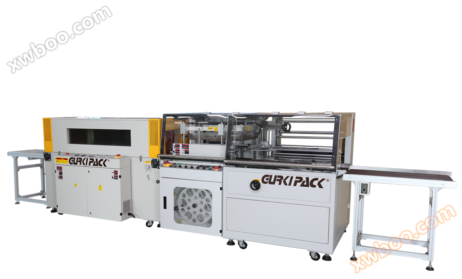 全自动L型垂直上下封切收缩包装机GPL-5545D-GPS-5030LW