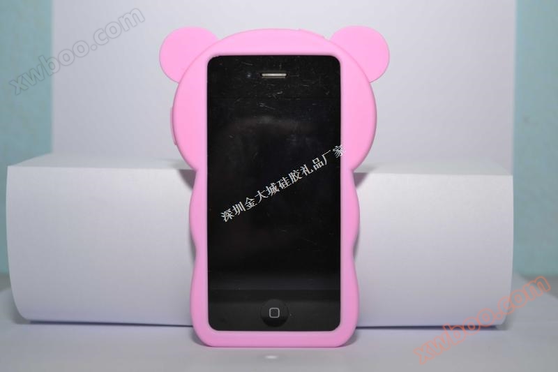 新款iphone5硅胶手机外壳背面