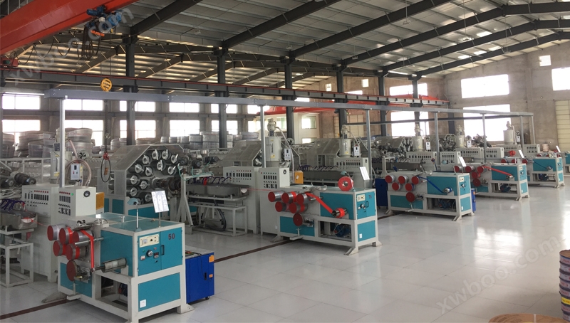 PVC coating maji mkanda uzalishaji line (PVC fiber kuimarishwa safu moja (safu mbili) woven maji mkanda)