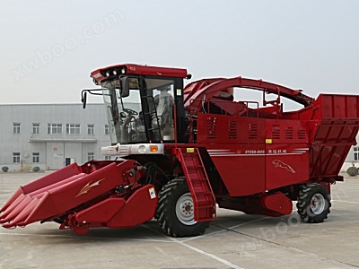 勇猛4 YZQS-4 A/4 B穂茎兼収受型自走式トウモロコシ収穫機