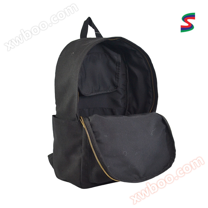 14安加密帆布双肩女包定做