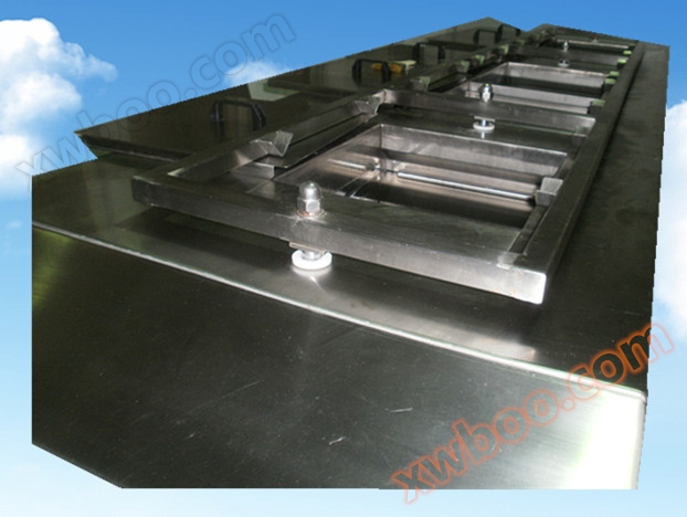 5槽水剂手动超声波清洗机缸面架