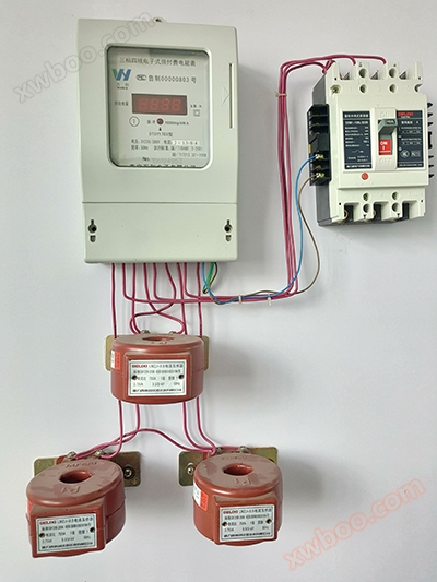 DTSY1703 Máy đo năng lượng trả trước ba pha bốn dây