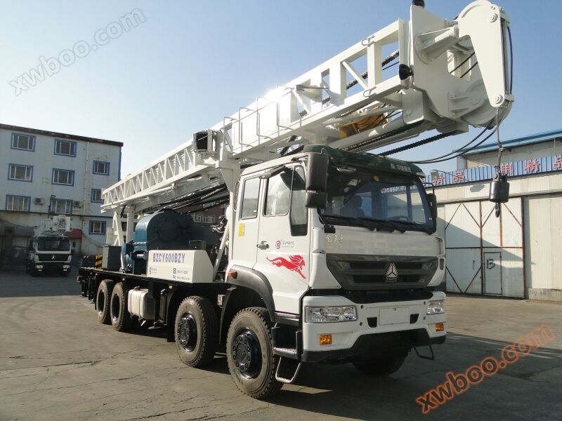 BZCY600CWY8 × 4IV ماشین چاه حفاری