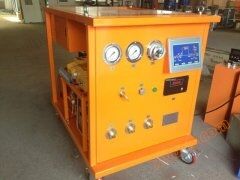 N2/SF6 gas mixing inflation device