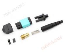 Supply MPO connectors, fiber optic connector components, including plug cores