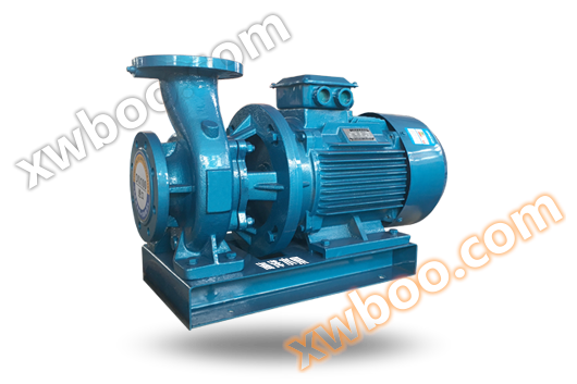 ISW, ISWR, ISWH horizontal single-stage single suction pipeline centrifugal pump