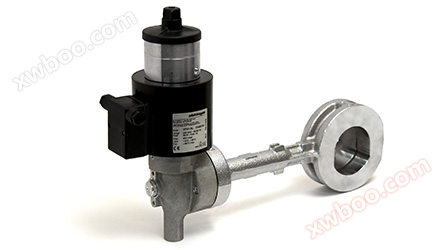 Electromagnetic butterfly valve SR+VFH (hot air)