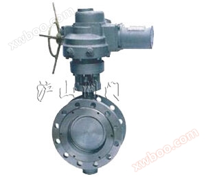 DT 943電動フランジ式多層金属ハードシールバタフライバルブ