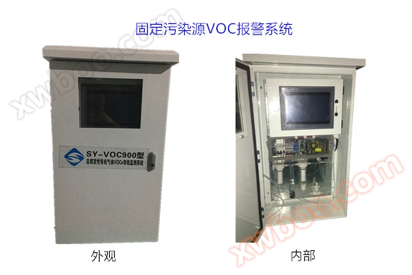 Système d'alarme COV pour sources fixes de pollution