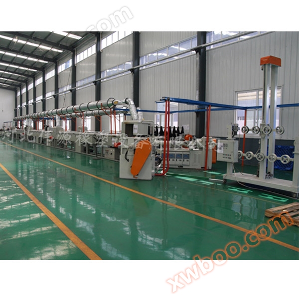Triple composite rubber strip extrusion production line