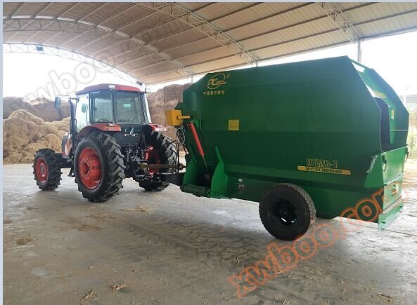 9TMR-7 Full day Grain Feed Preparation Machine (Traction Type)