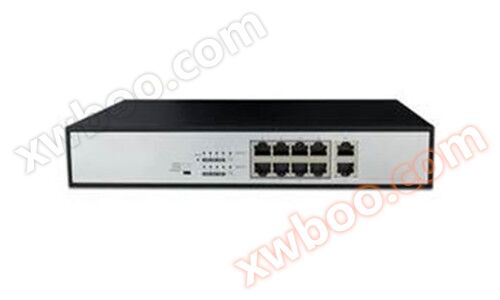 Wuhan 8 Gigabit Poe + 2 gigabit, sin red, gran caché sin atasco, diseño de protección contra rayos, ac220v, potencia Poe 130w, instalación de escritorio