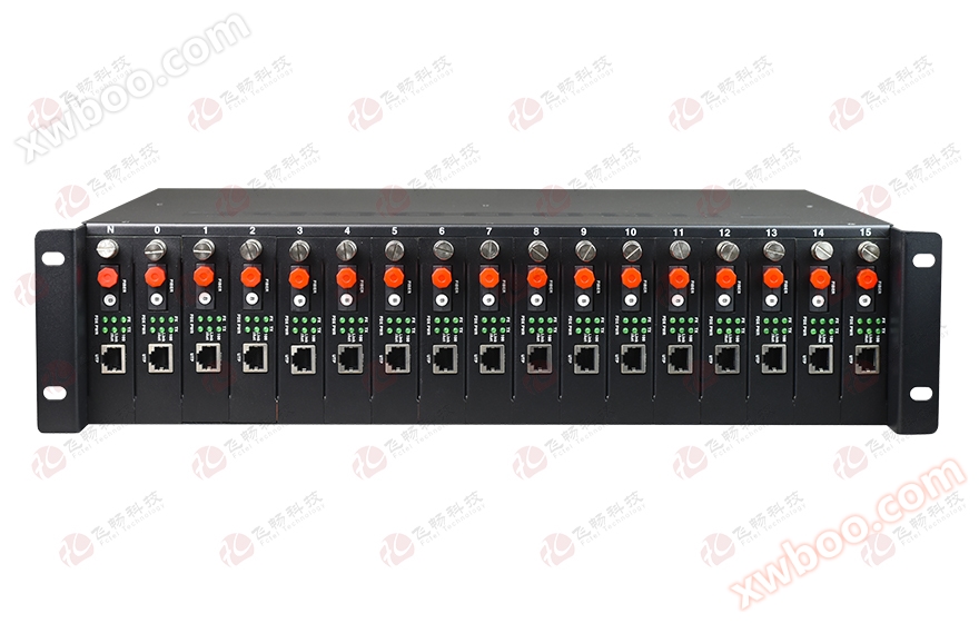 2U 17 slot telaio di accesso integrato