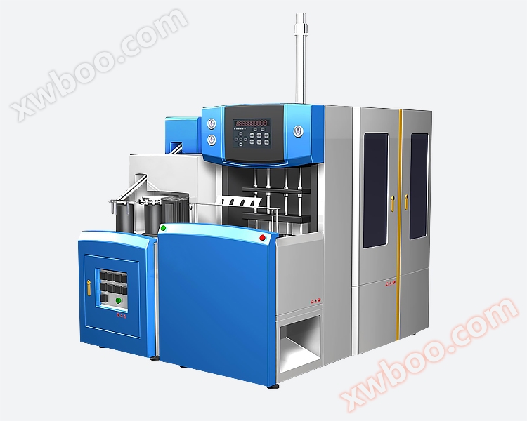 High speed manual bottle blowing machine
