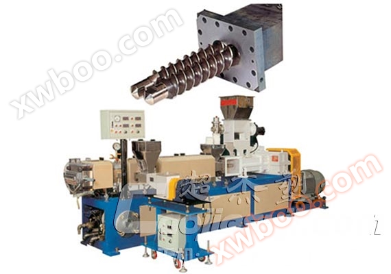 Parallel twin-screw extruder