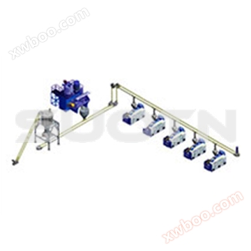 Pipe chain conveyor