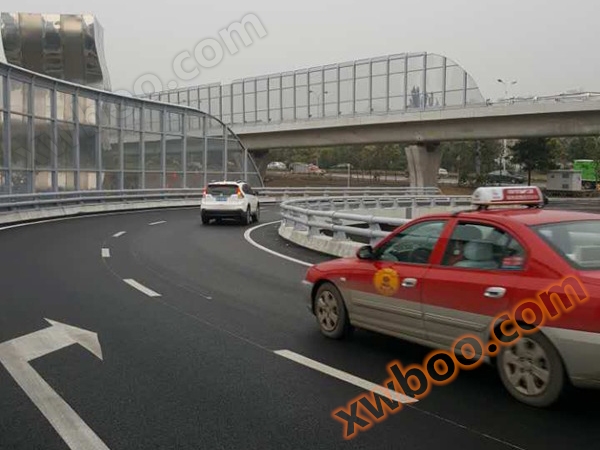 Lighting landscape sound barrier