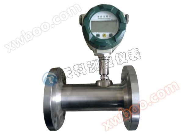 Gas specific turbine flowmeter