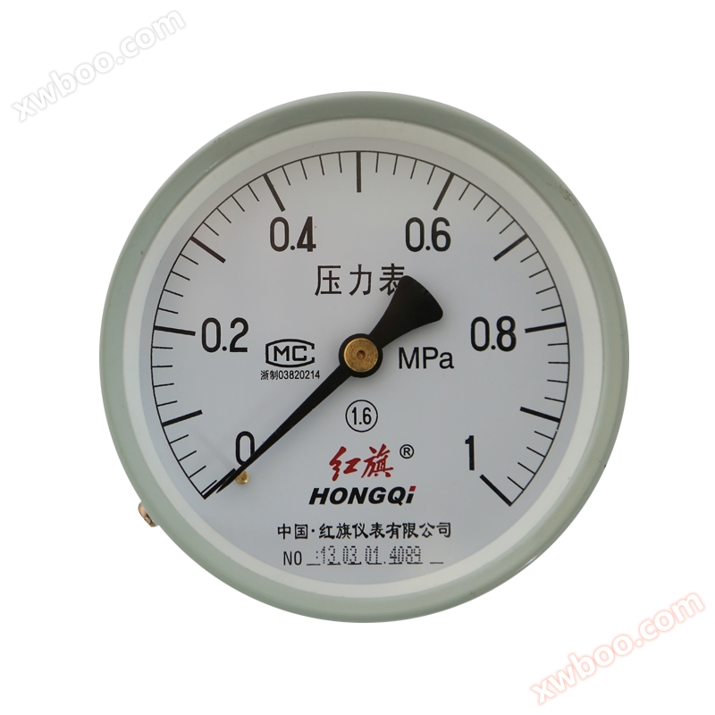 YZ series axial pressure gauge