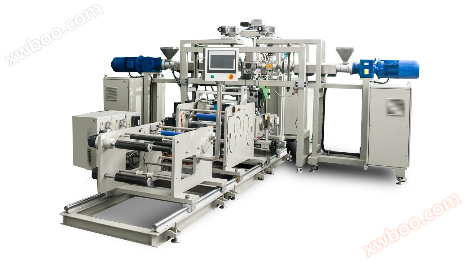 مختبر صغير متعدد الطبقات coextrusion الصب اختبار الشد خط