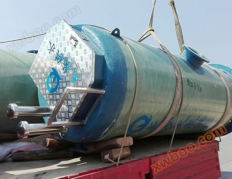 市政工事一体化向上ポンプステーション