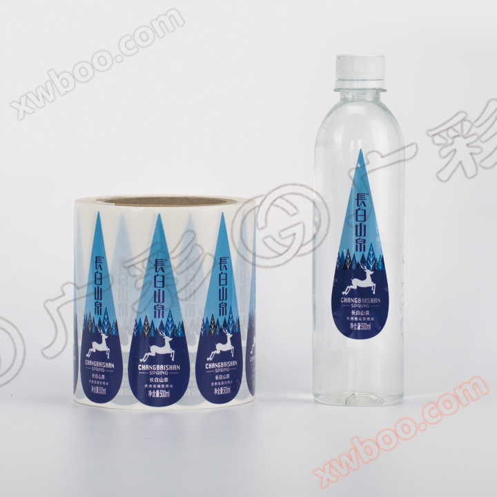 광천수 라벨, 장백산천 라벨