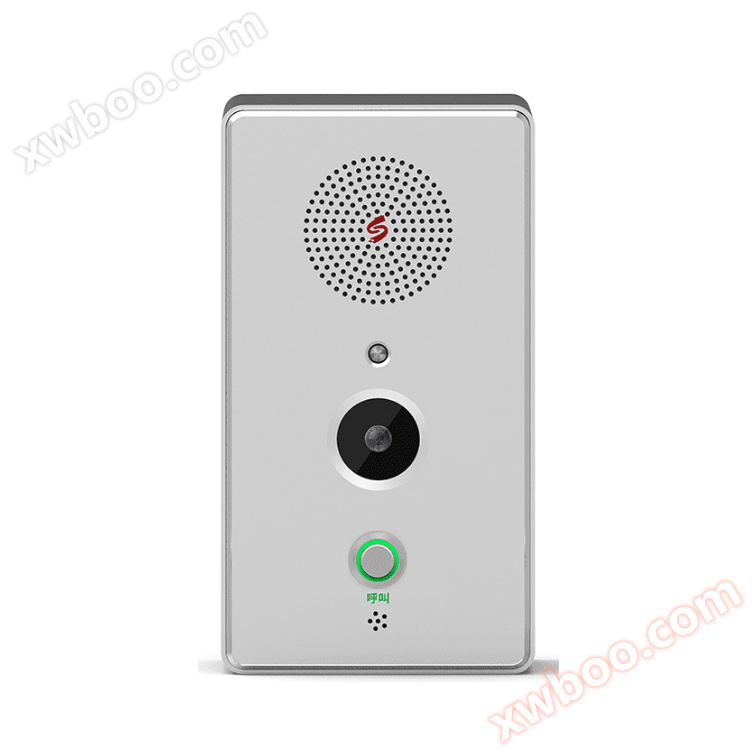 IP network visual intercom extension