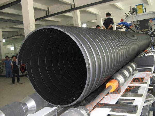 HDPE steel strip wrapped pipe