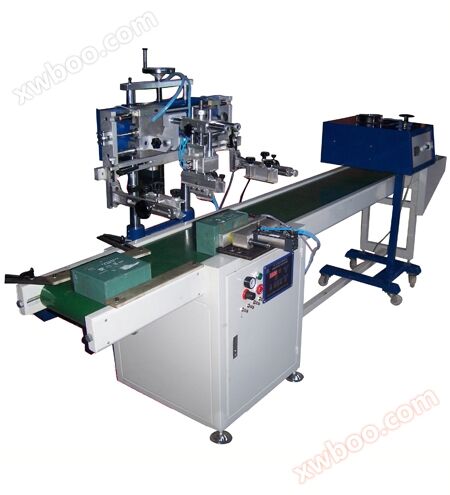 Automatic flat toolbox screen printing machine