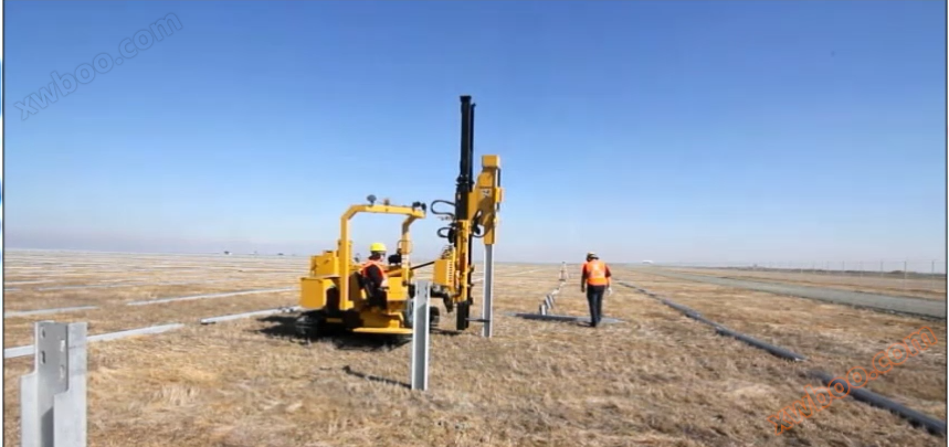 PD10 solar pile driver