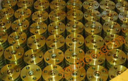 Bride de soudure à plat avec col de norme nationale