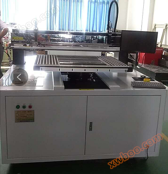 Linear single blade single lens maglev cutting machine