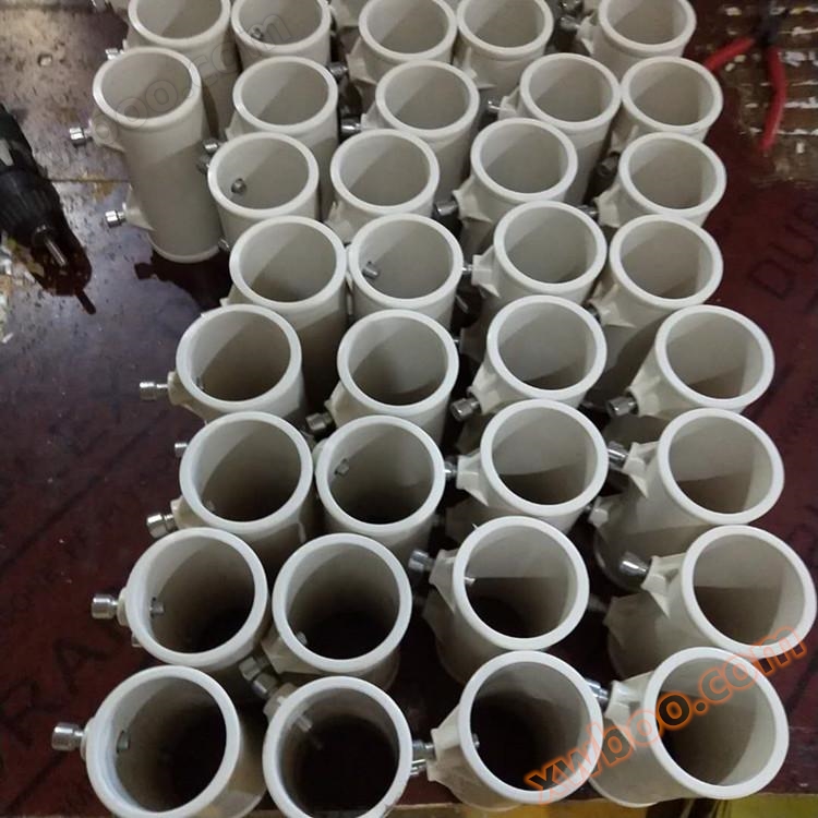 Temporary protective connectors, stair railing connectors, standardized edge protective connectors, plastic pipe fittings