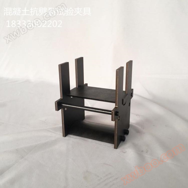 Square concrete anti splitting test fixture Concrete tensile anti splitting fixture
