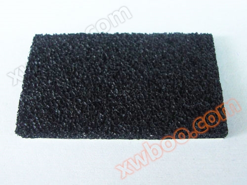 Ethylene propylene diene monomer (EPDM) macroporous foam