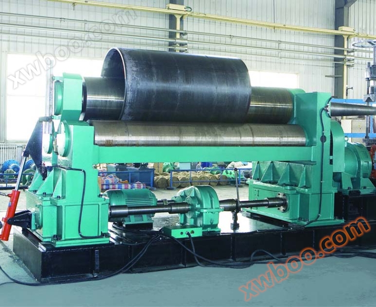 WD11 symmetrical three roll plate rolling machine