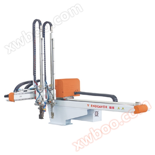 One axis servo dual arm