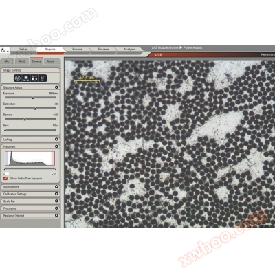 نرم افزار میکروسکوپ Leica Application Suite