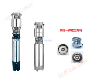 Pompe di pozzi profondi in acciaio inossidabile serie VP50 | Pompe termali