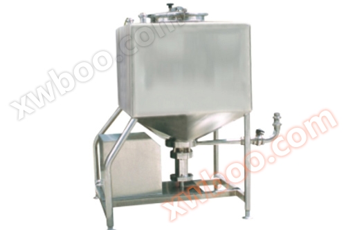 Система бактерициду - емульгаційний резервуар квадратного типу