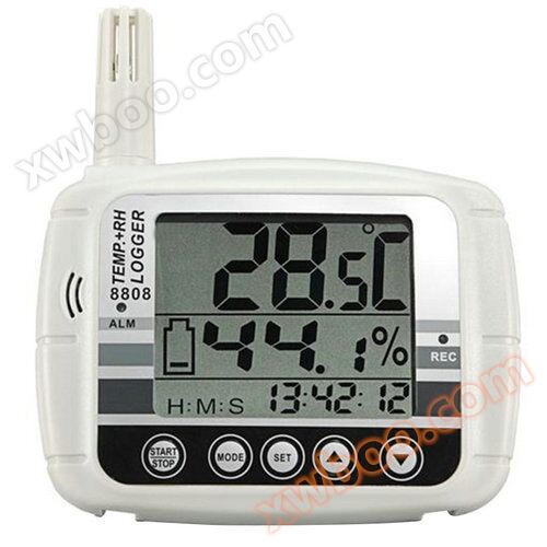AZ8808 Máy ghi nhiệt độ và độ ẩm màn hình lớn