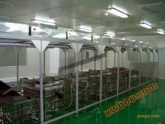 Aluminum profile purification shed