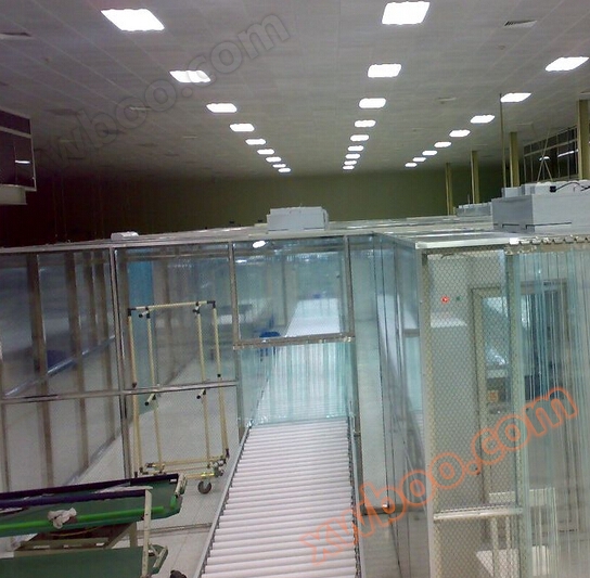 Ten thousand level anti-static mesh curtain clean room