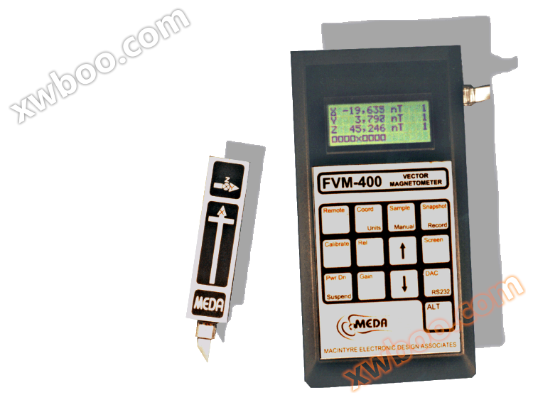 Fvm400 medidor de flujo magnético portátil de 3 Ejes