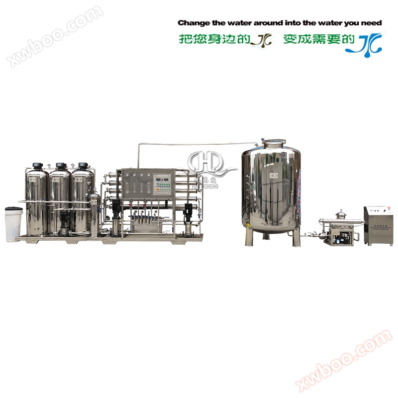 HDNRO-1000 type softened two-stage reverse osmosis pharmaceutical purified water equipment