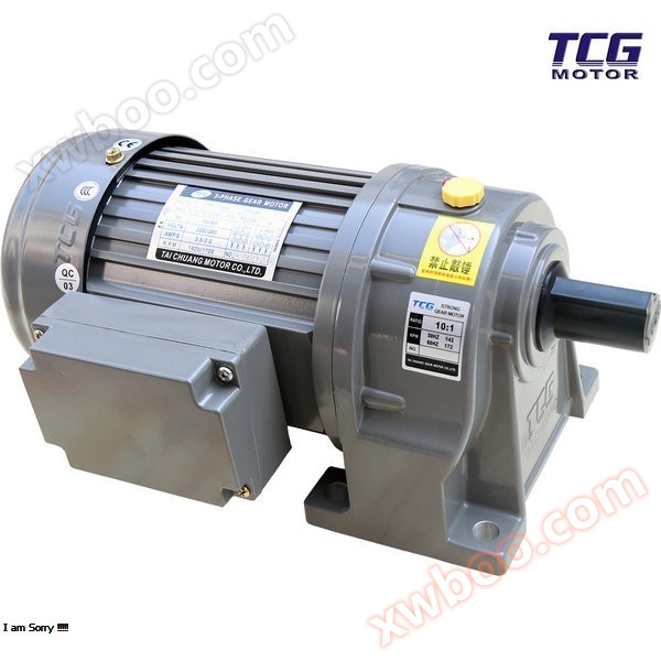 TCG Horizontální zpomalovací motor s brzdou